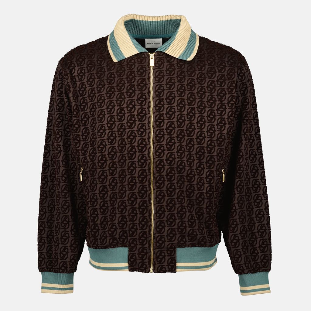 Imagen del Abrigo Monograma de la marca Drole De Monsieur para Hombre - Temporada Otoño-Invierno 2025 - Vista Frontal