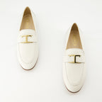 Immagine dei mocassini T Timeless di Tod's per donna - Stagione Autunno-Inverno 2025 - Vista dall'alto di un paio di scarpe