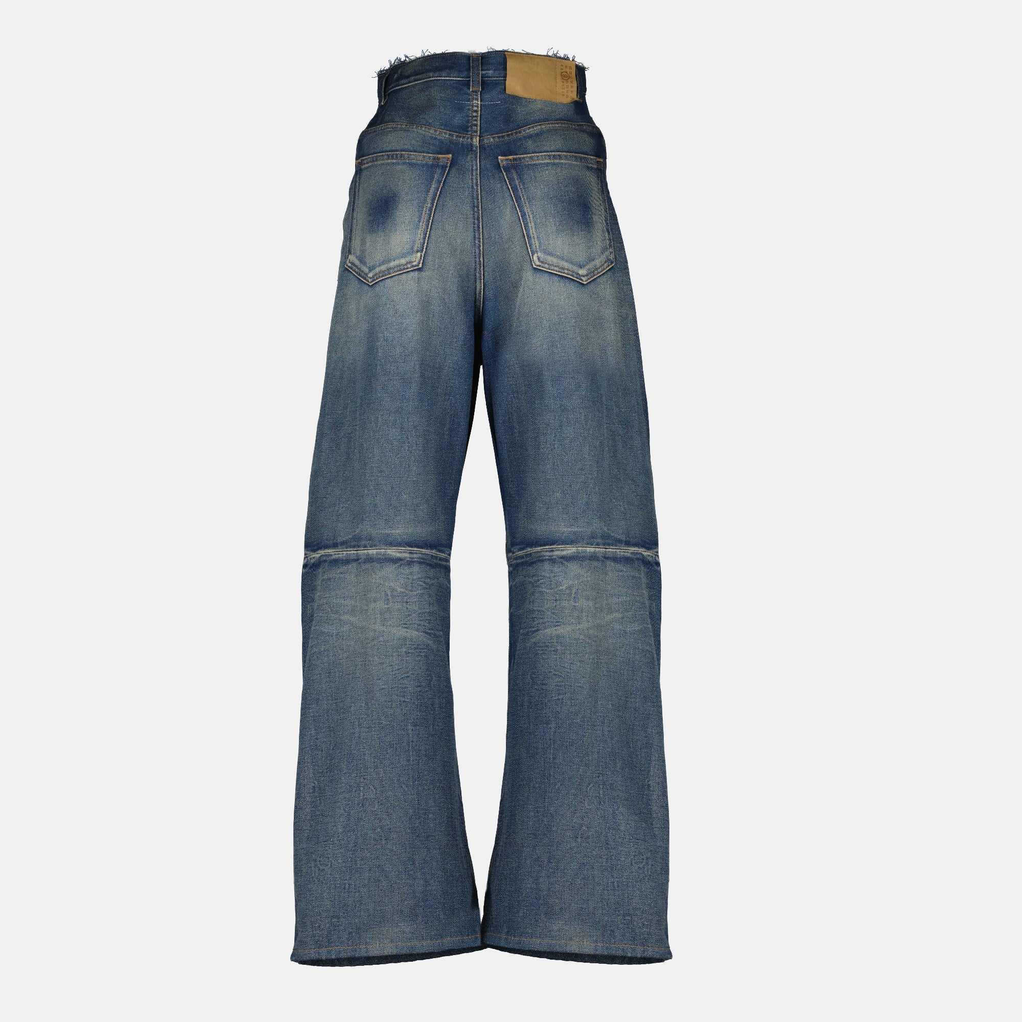 Image de l'article Jean large de la marque Mm6 pour Femme - Saison Automne-Hiver 2025 - Vue détaillée_2