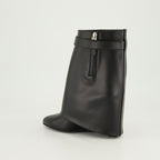 Stivaletti Stivali alla Caviglia Shark Lock Givenchy Nero Femme