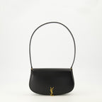Imagem do mini saco Voltaire negro da marca Saint Laurent para Senhora - Temporada Primavera-Verão 2026 - Vista Frontal