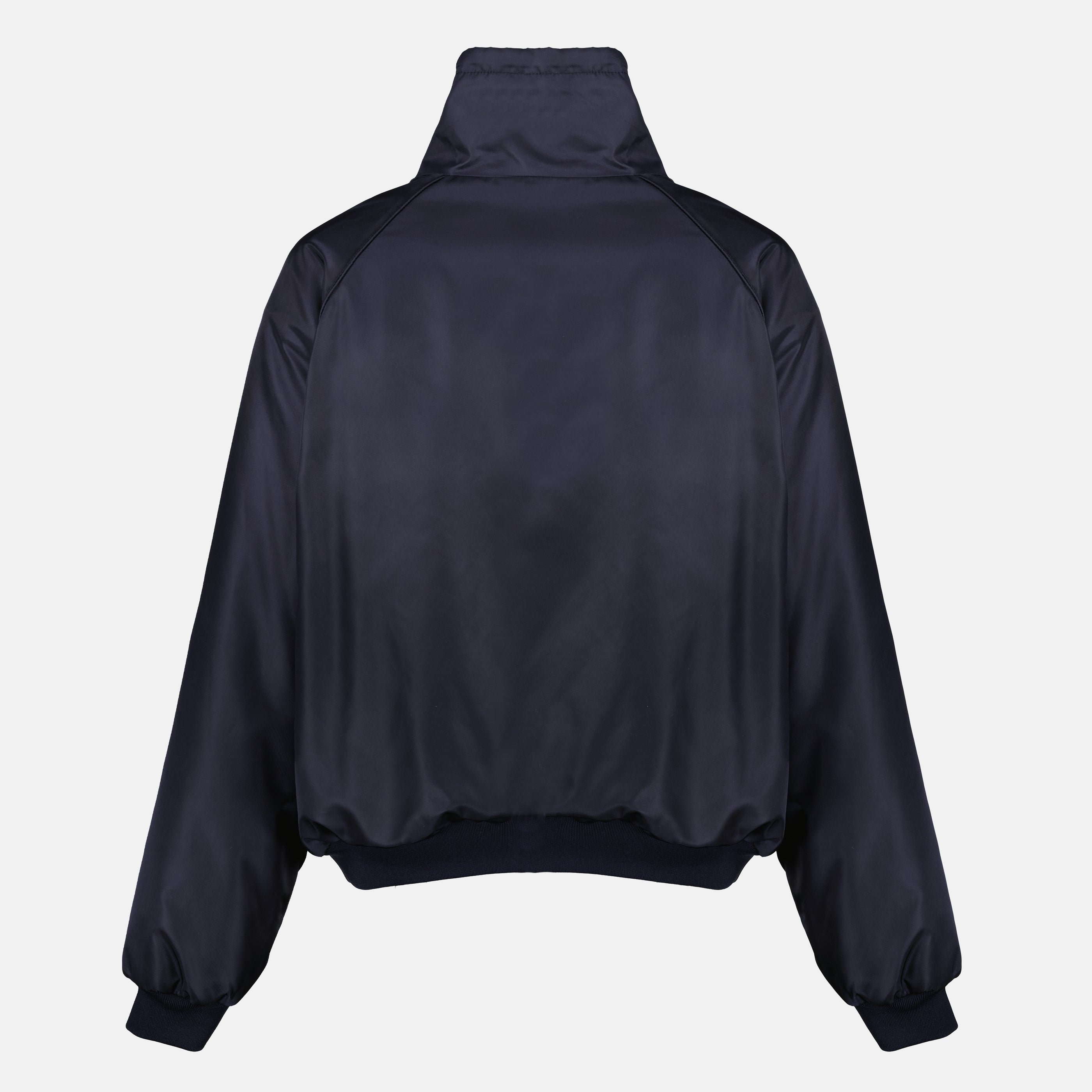 Vestes Blouson réversible bleu et gris Miu Miu Bleu foncé Femme