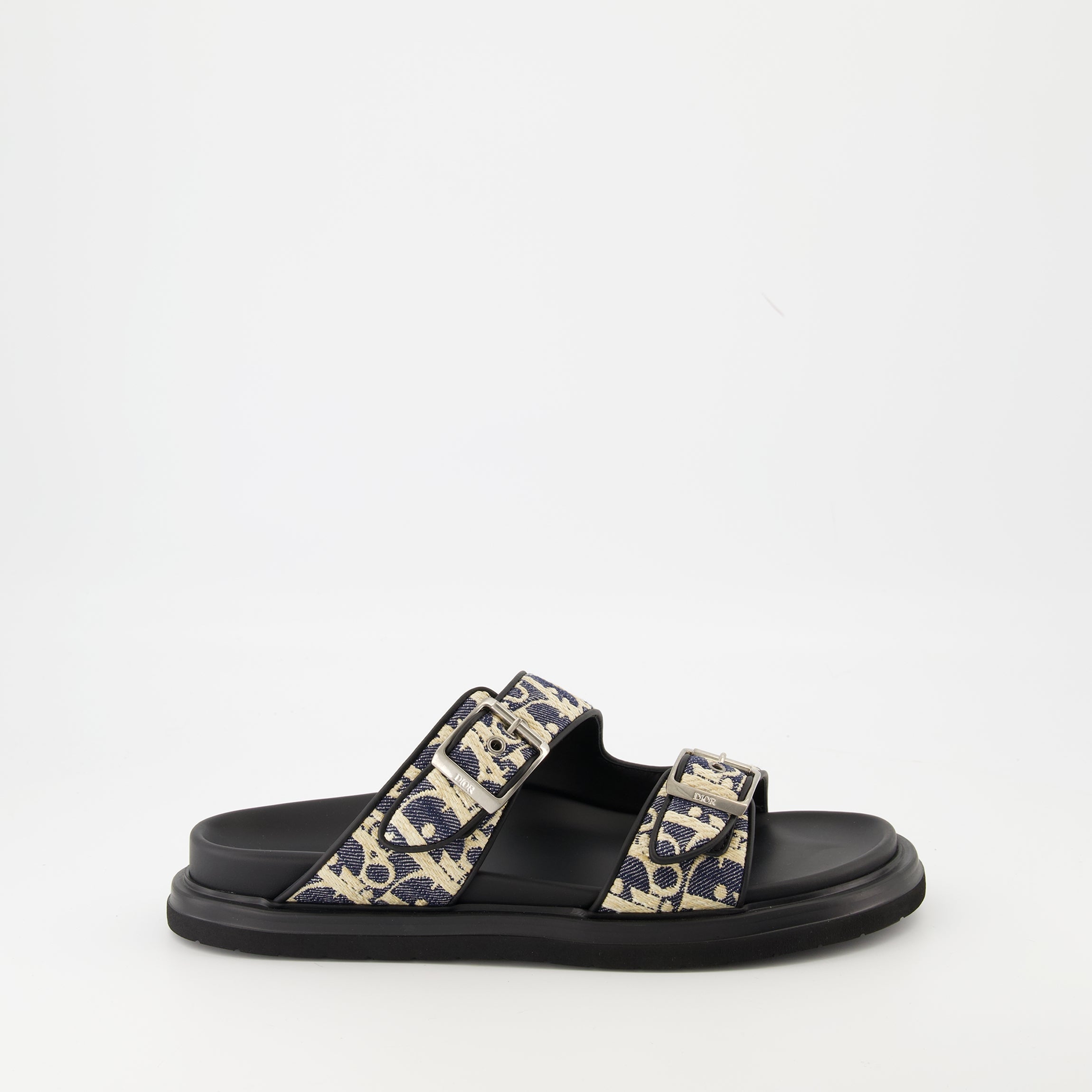 Chaussures ouvertes Sandales Dior Aqua Dior Bleu foncé Homme