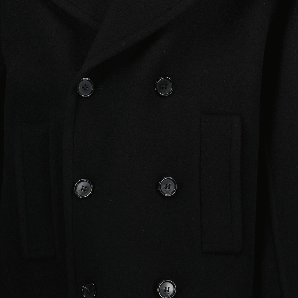 Imagen del abrigo de lana de Saint Laurent para mujer - Otoño-Invierno 2025 - Vista Detallada 2