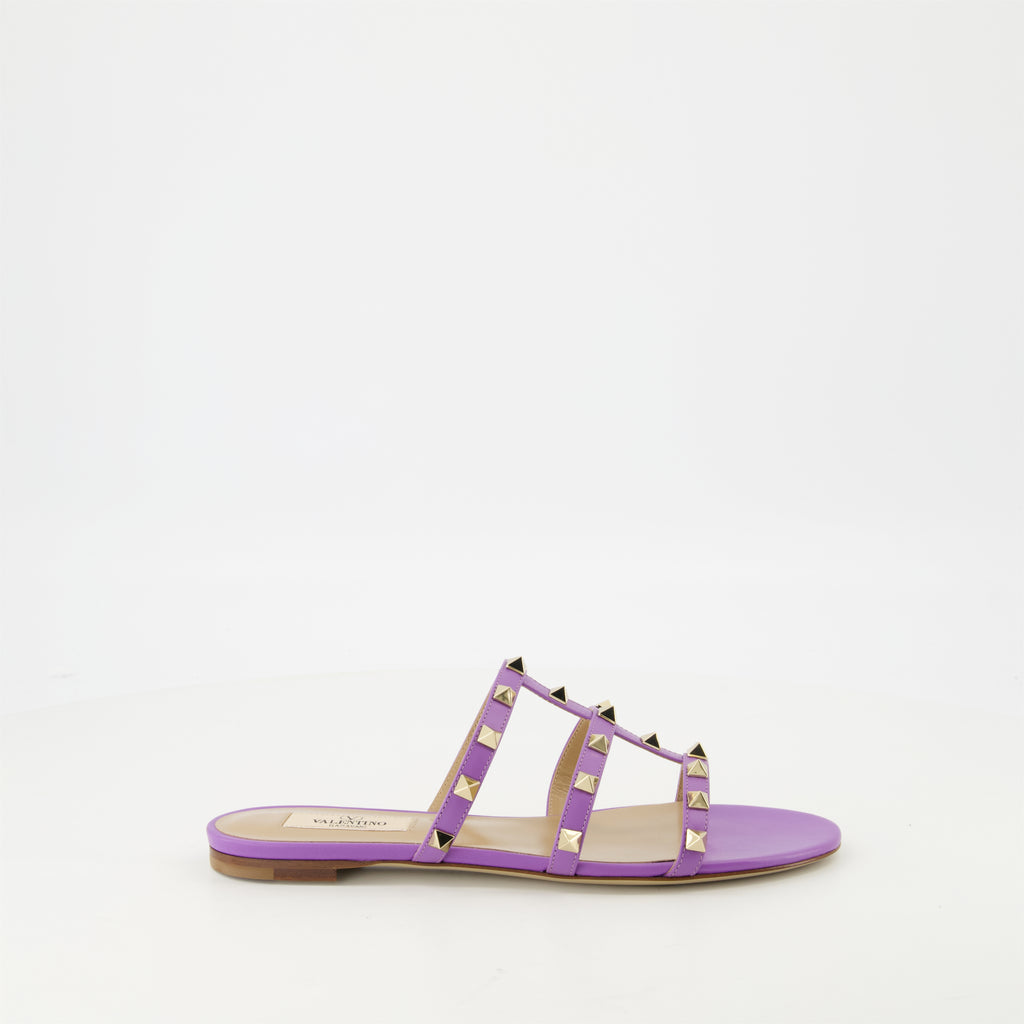 오픈 슈즈 록스투드 샌들 Valentino Garavani 보라 Femme