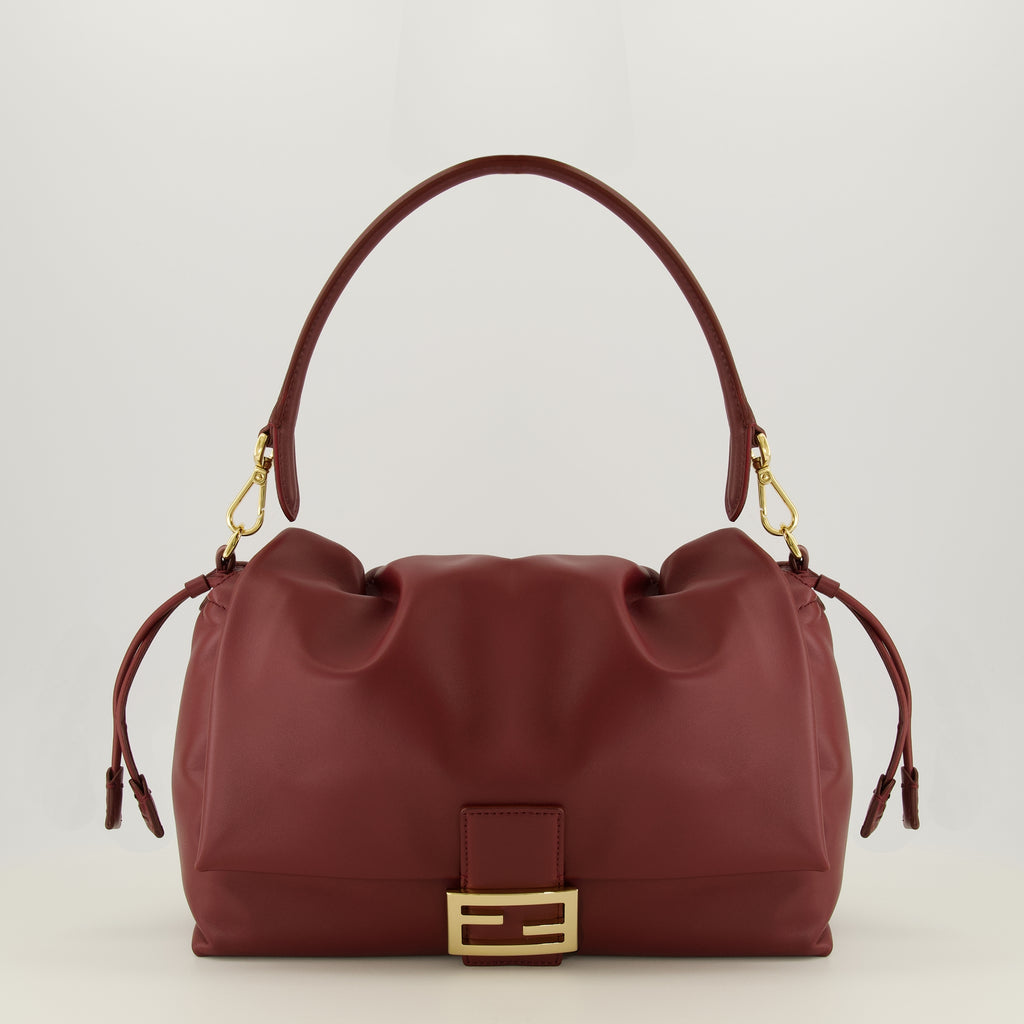 Sacs à main et épaule Baguette® Soft Bordeaux Bag Fendi Bordeaux Femme