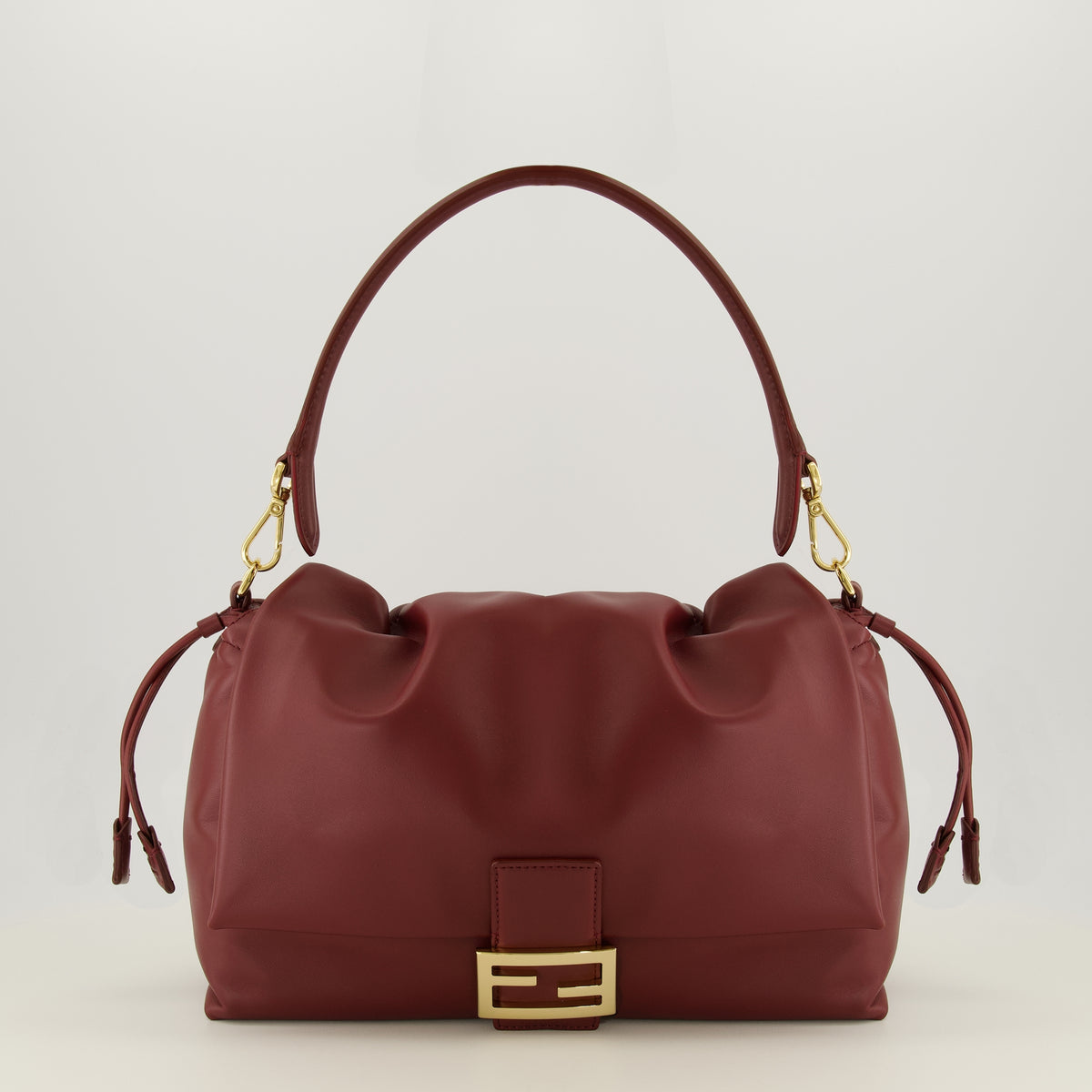 Sacs à main et épaule Baguette® Soft Bordeaux Bag Fendi Bordeaux Femme