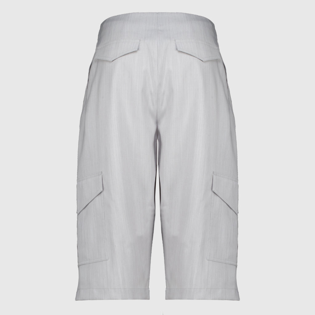Shorts Bermuda large à pinces gris Iro Gris Femme