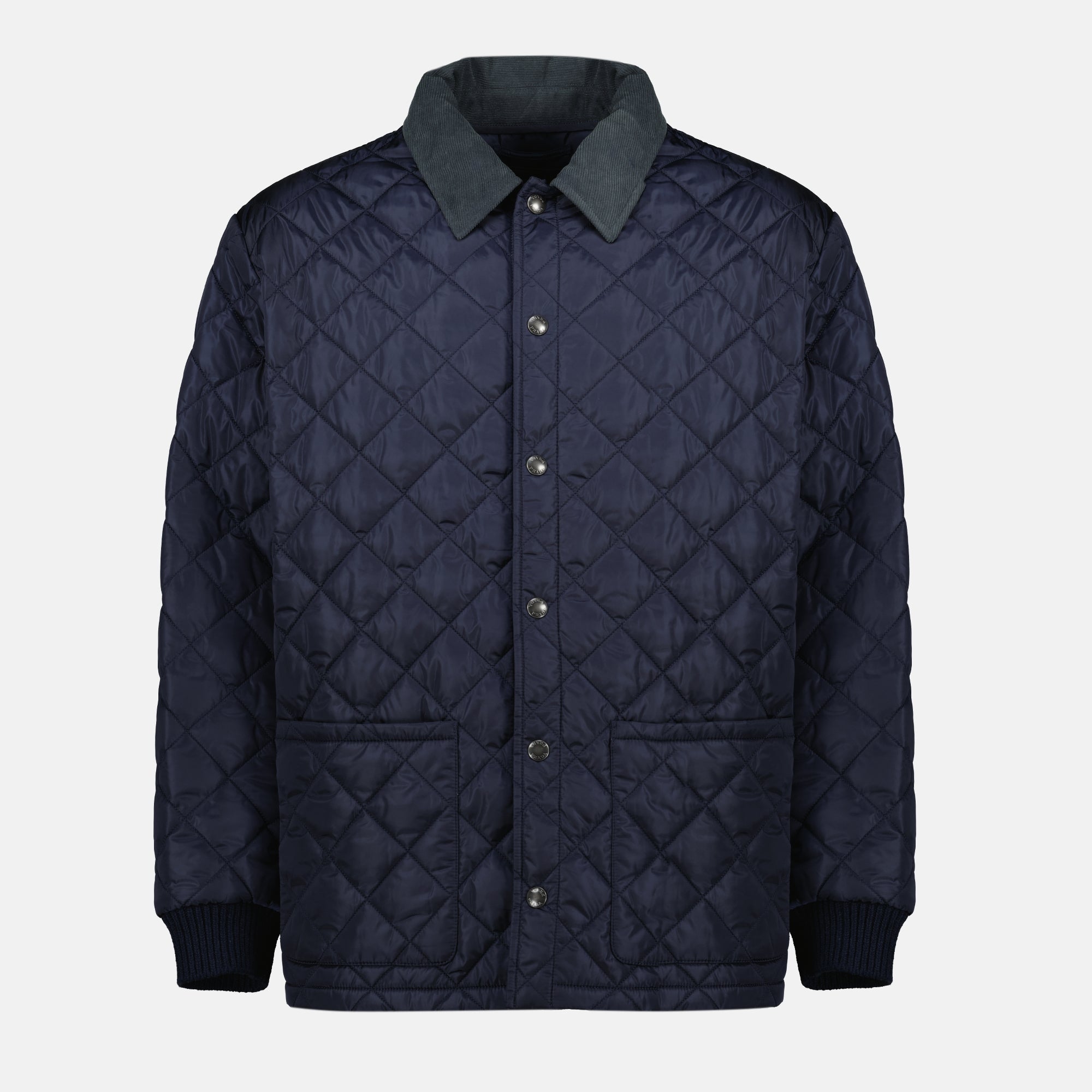 Image of the Prada Men's Quilted Jacket - Fall-Winter 2025 - Front View