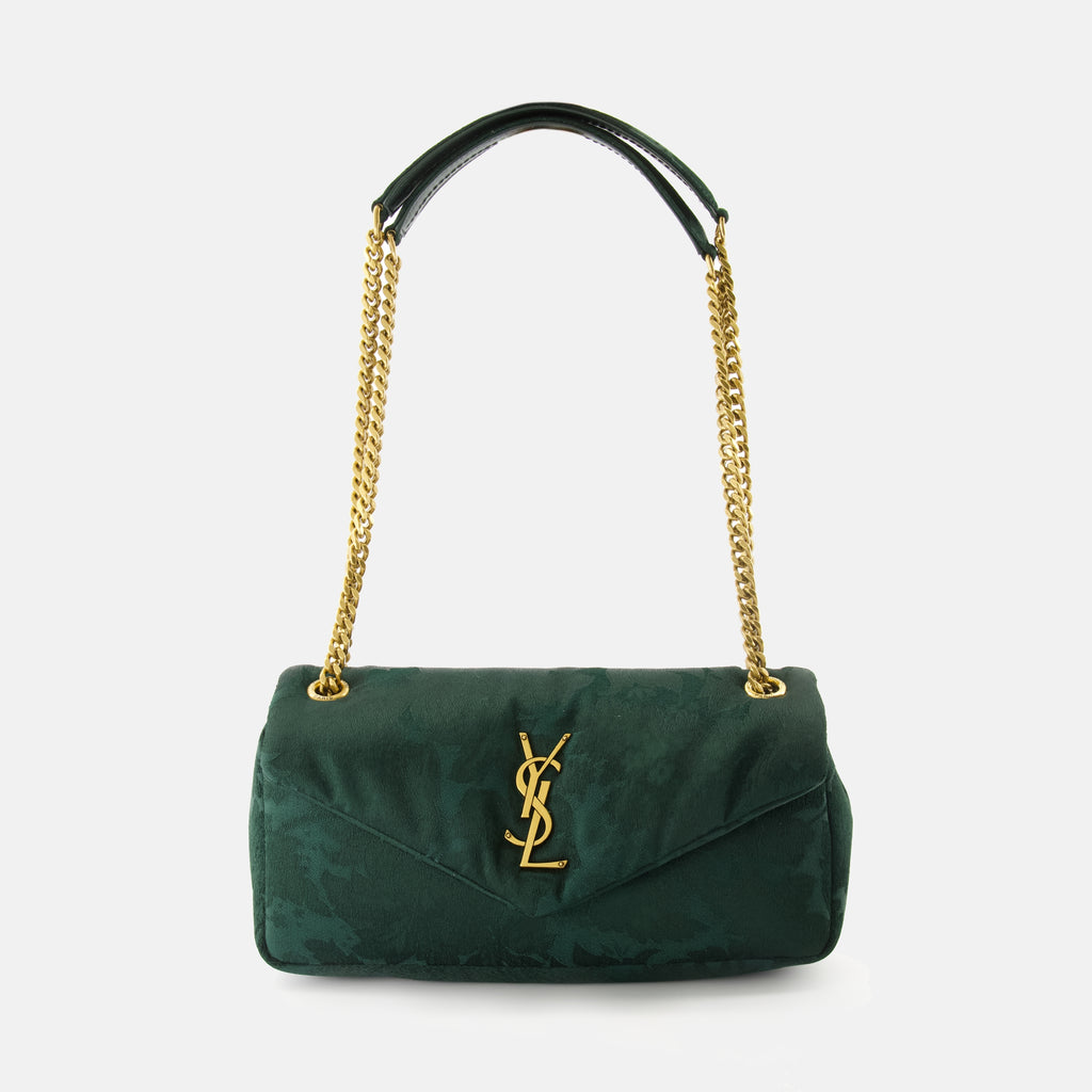 Handtaschen und schultertaschen Calypso Kleine Tasche Saint Laurent Grün Femme