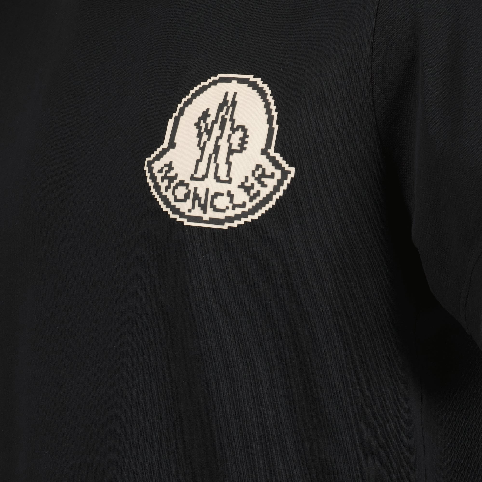 T-shirt T-shirt à logo Moncler Nero Homme
