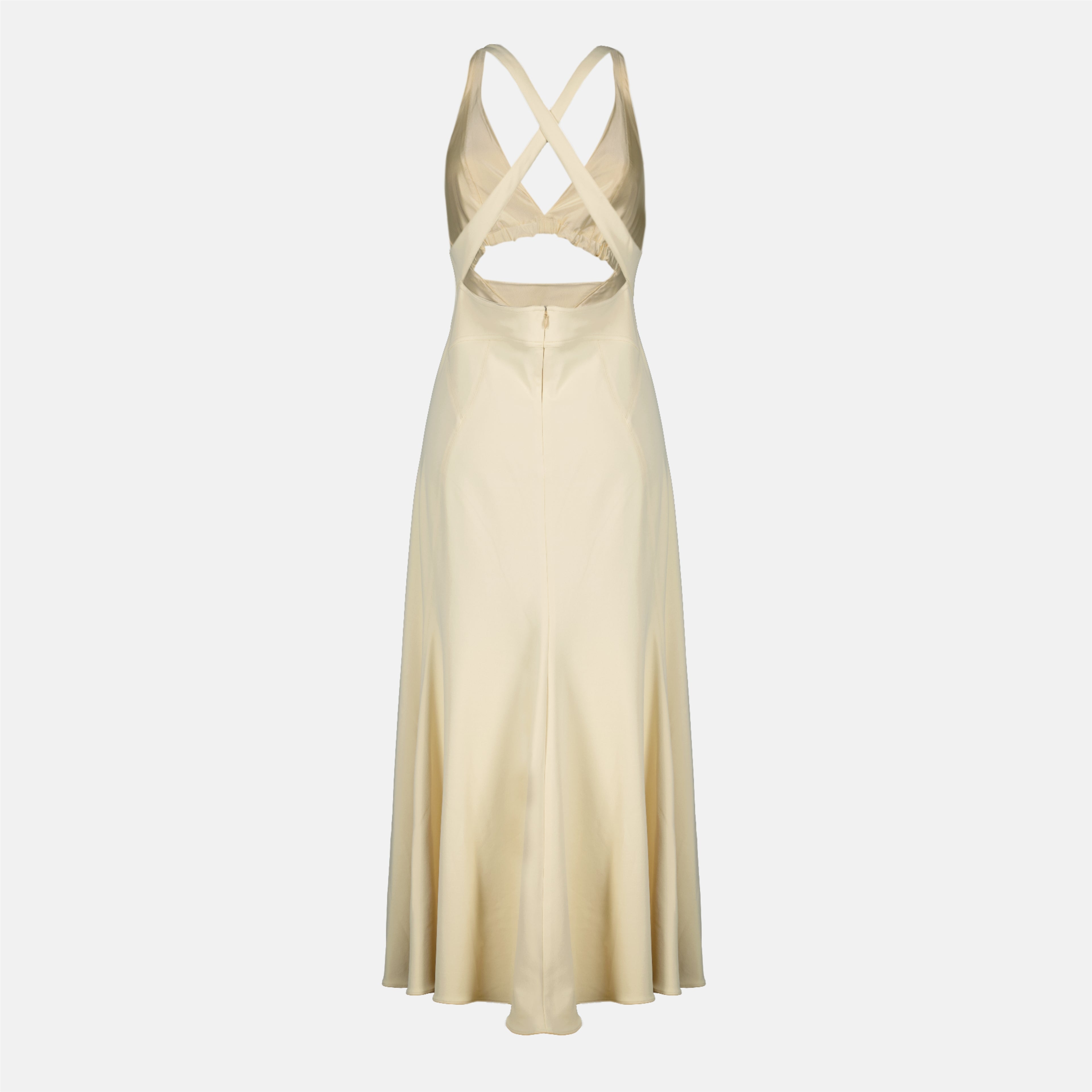 Robes Vestido de Jersey Beige Rabanne Beige Femme