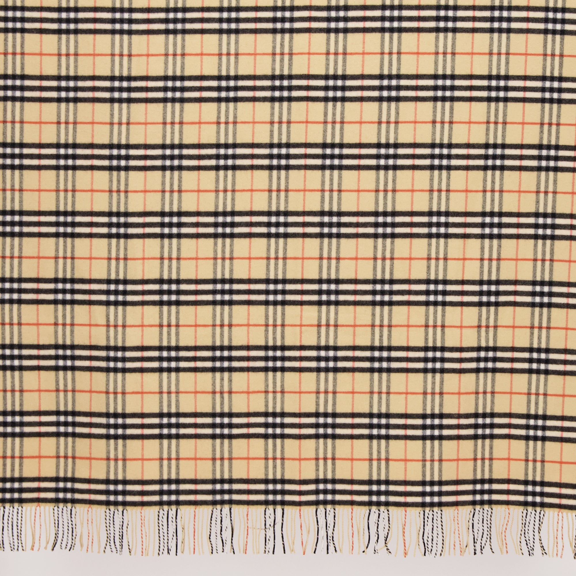 Lifestyle Couverture Check Burberry Beige Unisexe