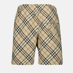 Shorts Short à carreaux Burberry Beige Homme