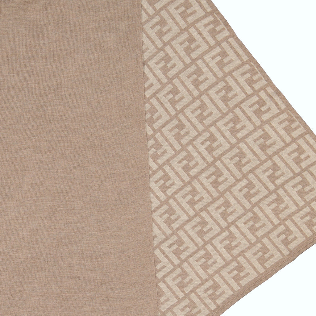 Jacken Poncho en laine Fendi Braun Femme