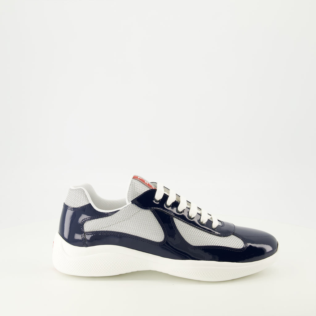 Bild des Artikels Prada America's Cup navyblaue Sneakers für Herren - Frühling/Sommer 2026 - Rechte Seitenansicht