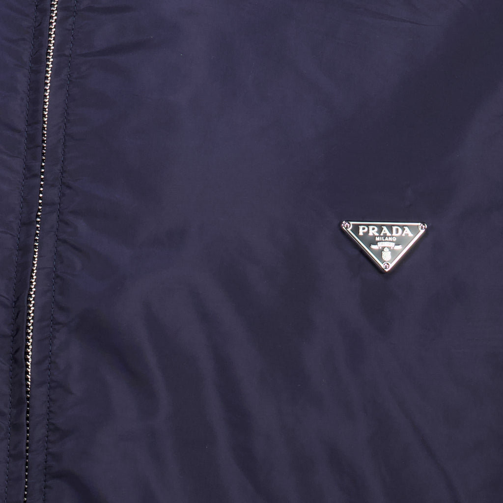 Chemises Navy Blue Shirt in Re-Nylon Prada Bleu foncé Homme