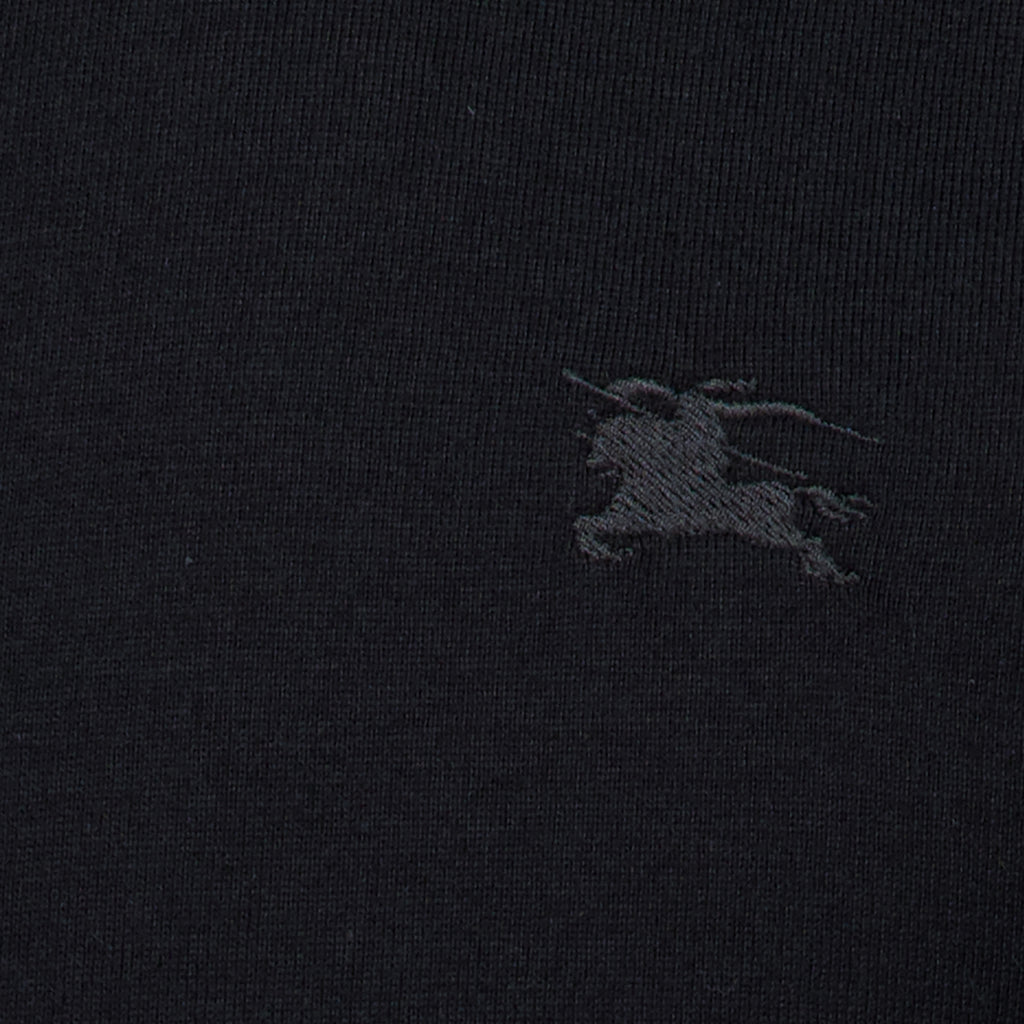 T-shirts 트리밍이 있는 블랙 티셔츠 Burberry Noir Homme