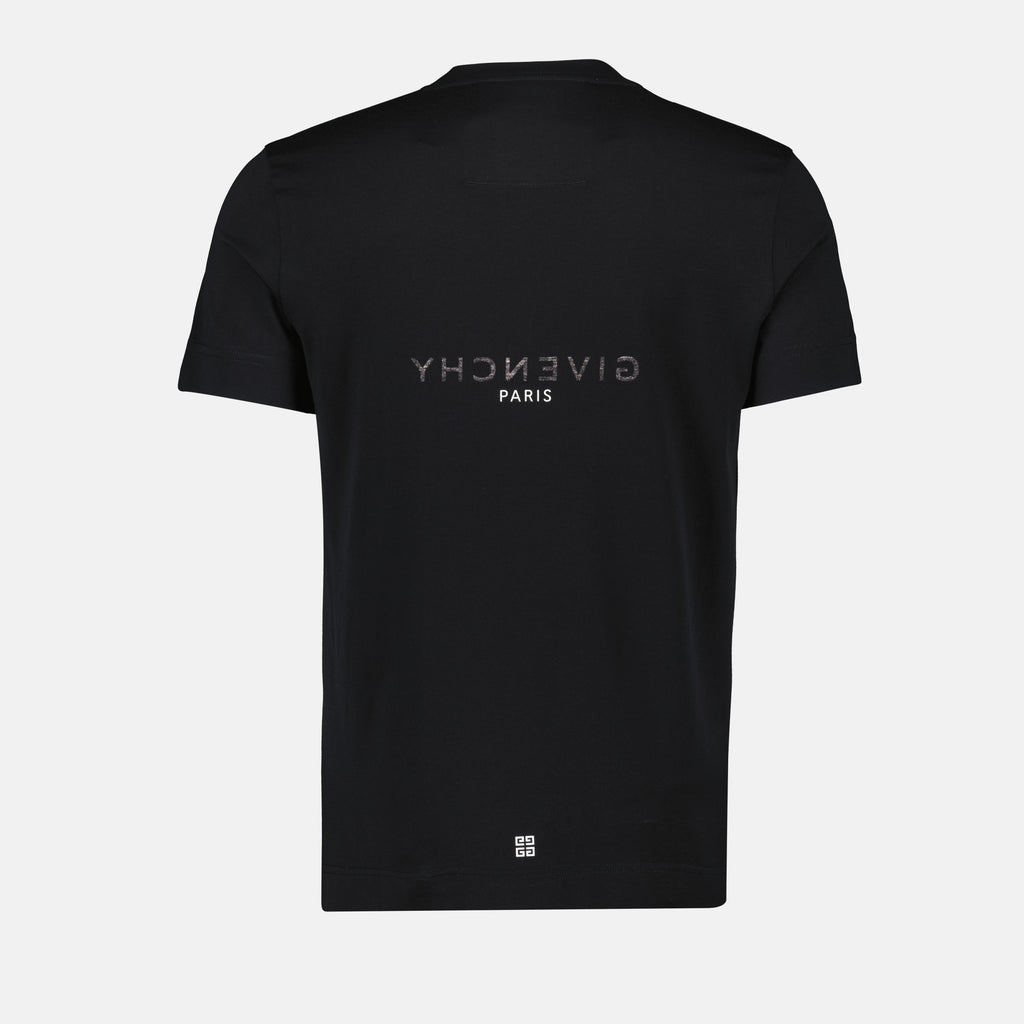 T-shirts T-shirt à logo inversé Givenchy Noir Homme