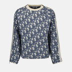 Strickwaren Pull Oblique Dior Blau Homme