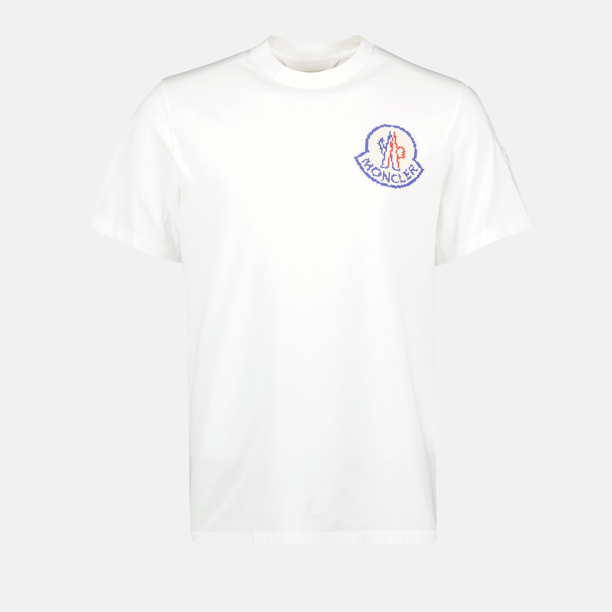 T-shirt T-shirt con logo Moncler Bianco Homme