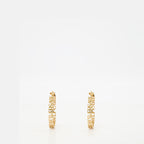 Jewelry Créoles à logo Versace Gold Femme