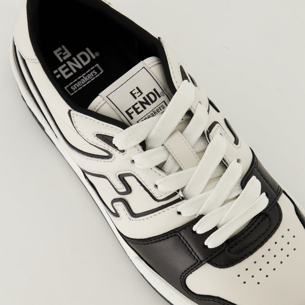 Baskets Baskets Fendi Match Fendi Noir Homme