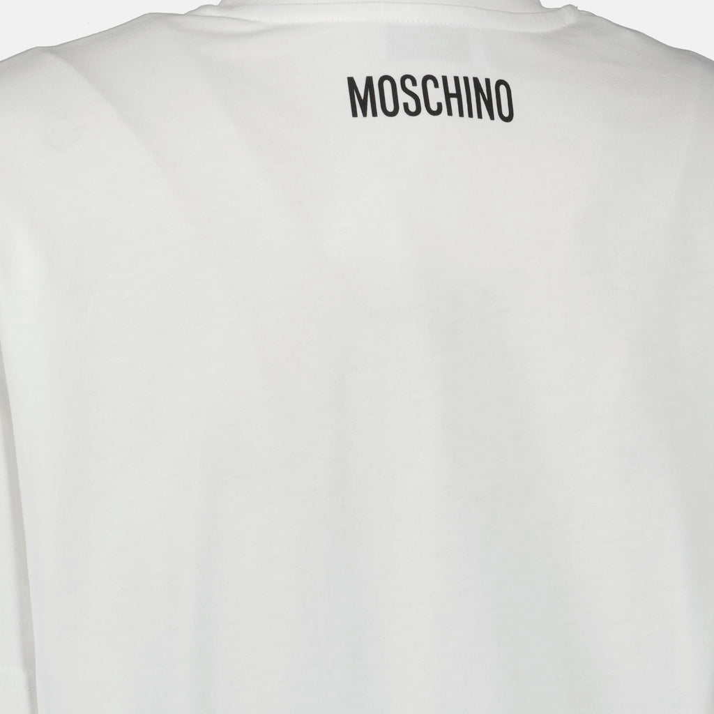 Image de l'article T-shirt imprimé de la marque Moschino pour Femme - Saison Automne-Hiver 2025 - Vue détaillée_6