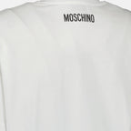 Image of the printed T-shirt from the brand Moschino for Women - Autumn-Winter Season 2025 - Detailed View_6