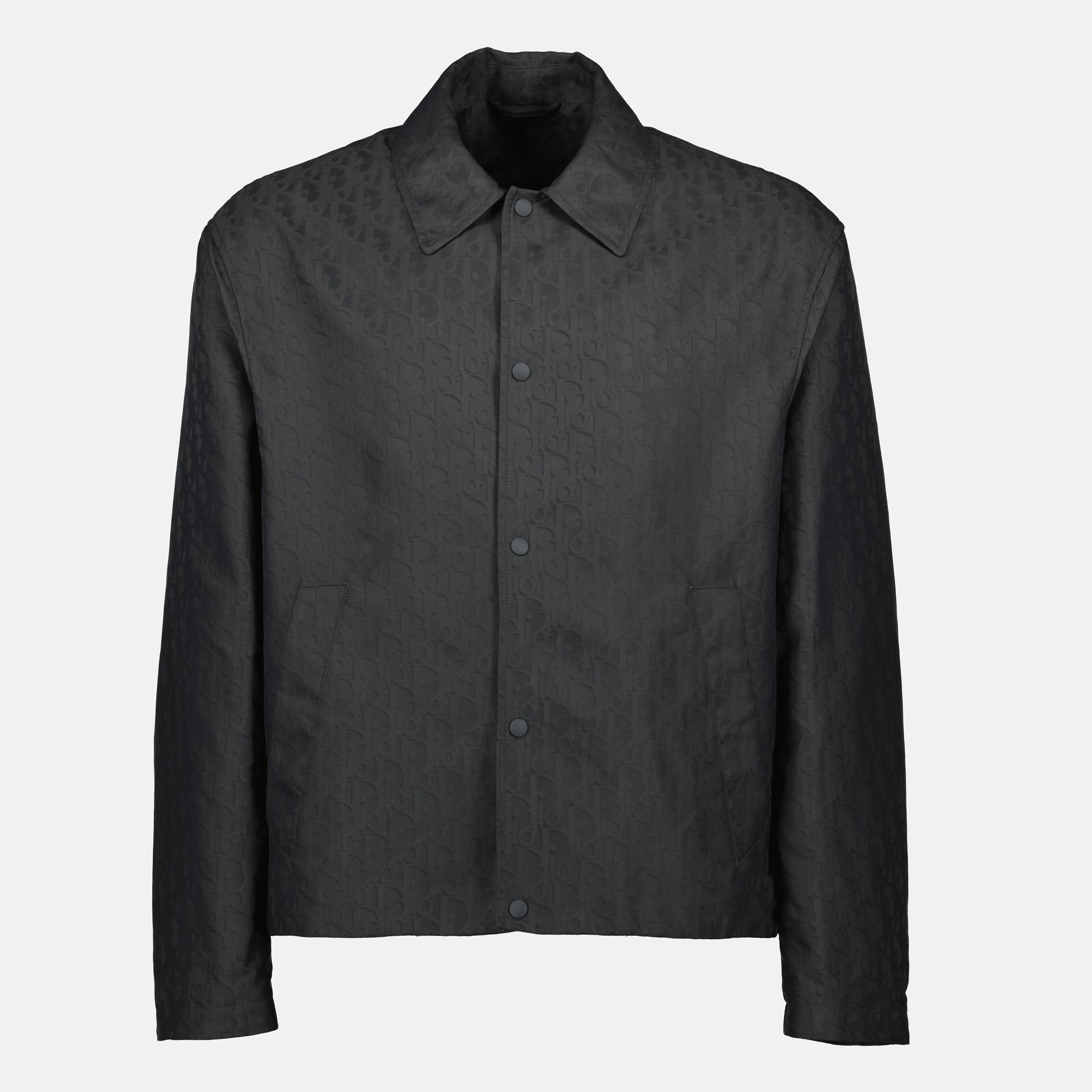 Imagen del Blouson Dior Oblique de la marca Dior para Hombre - Temporada Otoño-Invierno 2025 - Vista Frontal
