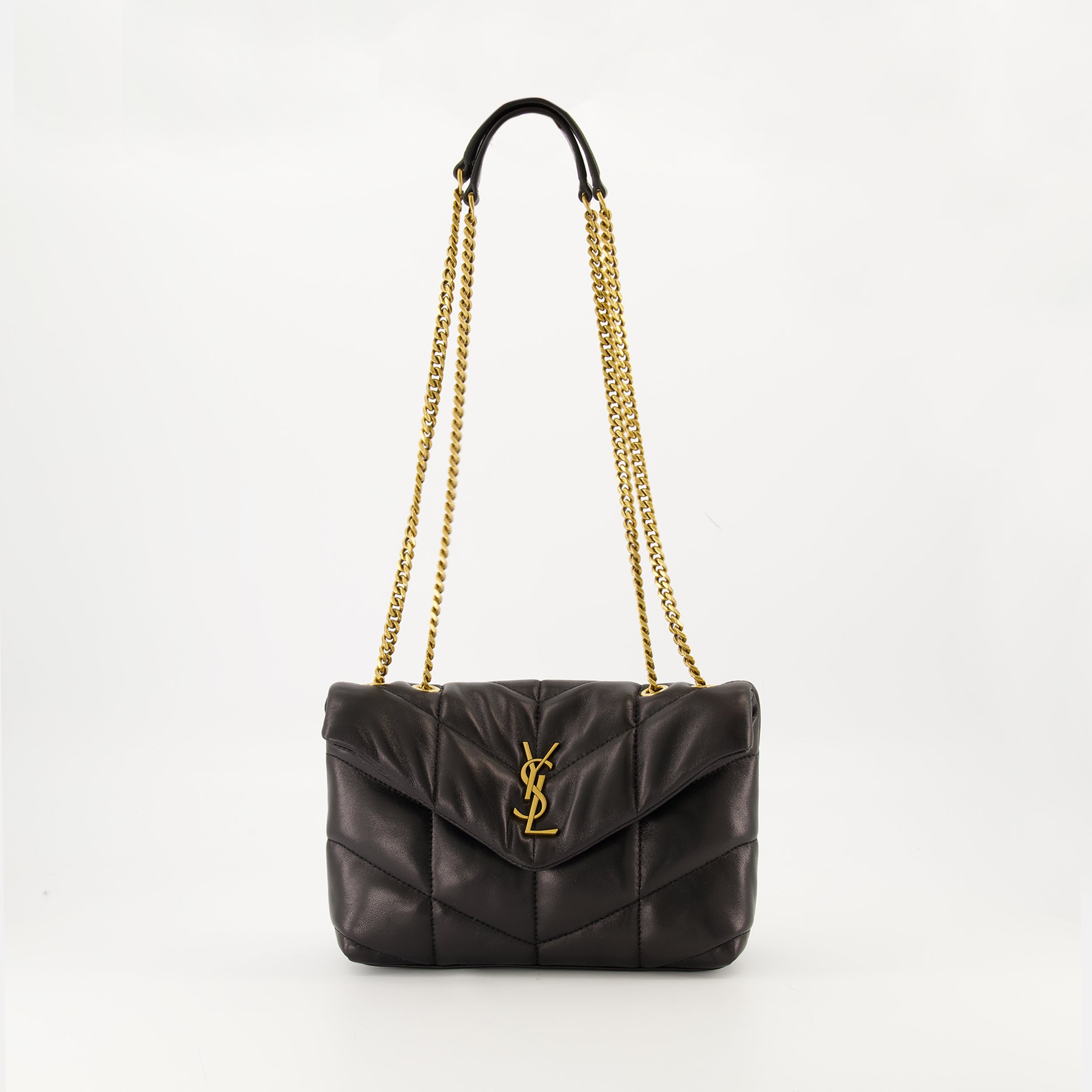 Immagine della borsa Puffer Toy di Saint Laurent per Donna - Autunno-Inverno 2025 - Vista Frontale