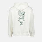 Sweatshirts Sweat à capuche Medicis Sport Drole De Monsieur Blanc Homme