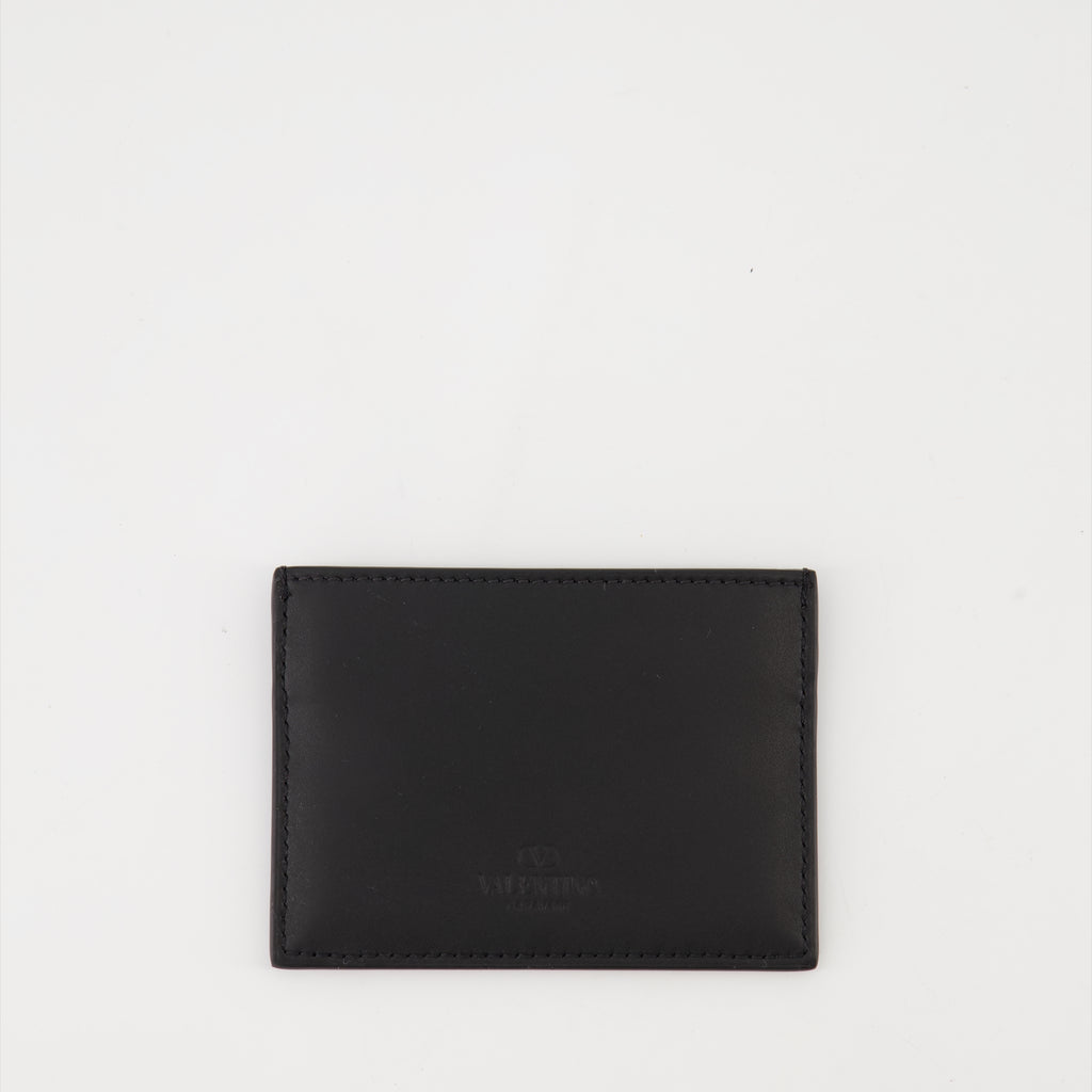 Piccola pelletteria Porte-cartes VLTN Valentino Garavani Nero Homme