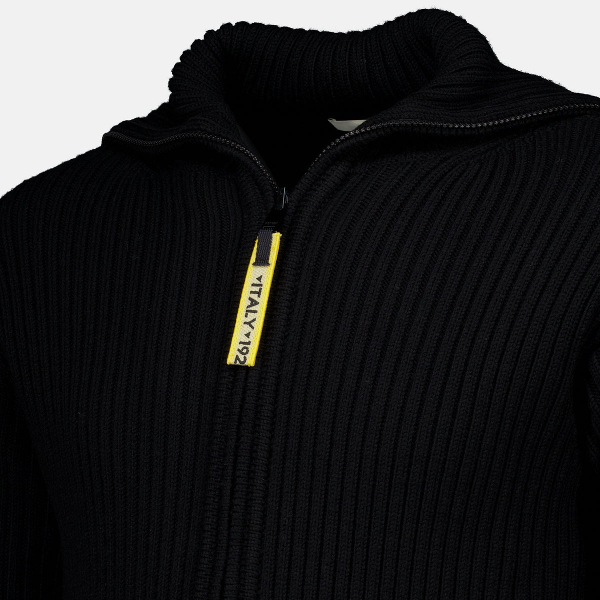 Maille Cardigan zippé noir Fendi Noir Homme