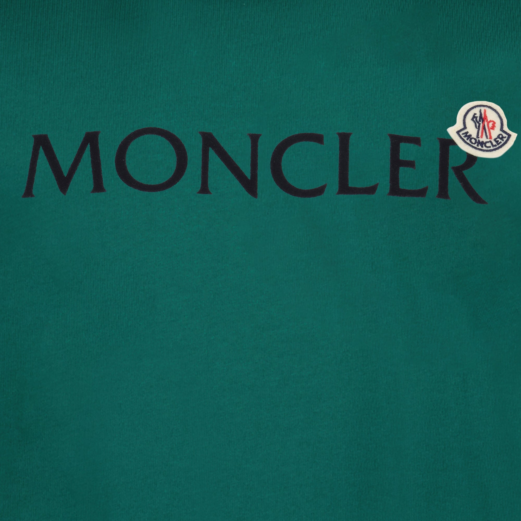 T-shirts T-shirt vert Moncler Green Homme