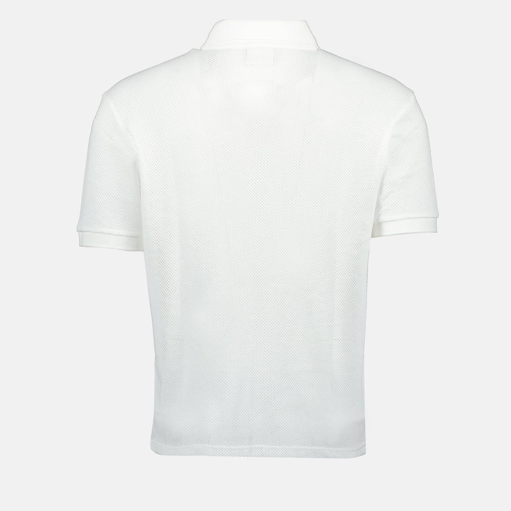 Polos Polo em Malha Courrèges Branco Homme