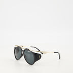 Lunettes Lunettes de soleil SL M137 Amelia Saint Laurent Noir Unisexe