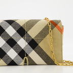Sacs bandoulière Mini sac Snap à carreaux Burberry Beige Femme