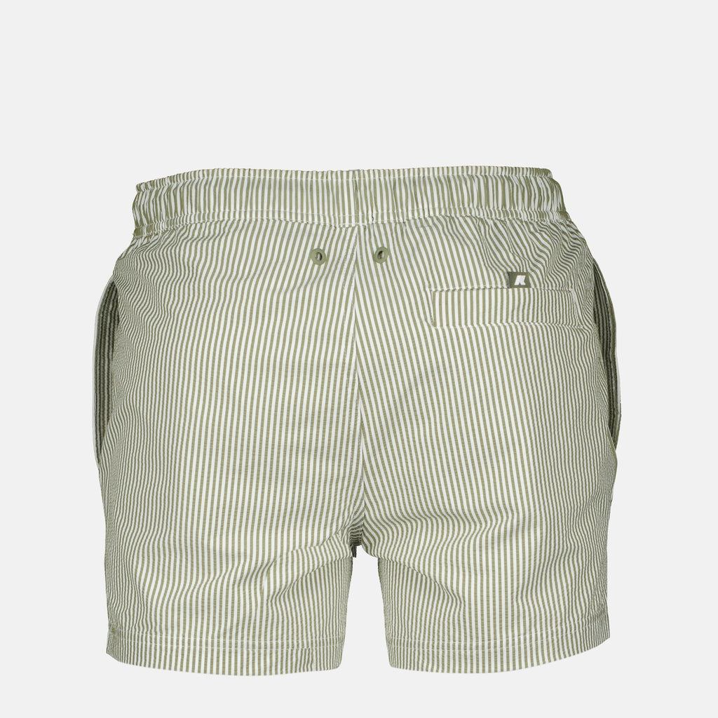 Imagen del artículo Bañador Hazel Mid rayado de la marca K-Way para Hombre - Temporada Primavera-Verano 2025 - Vista Trasera