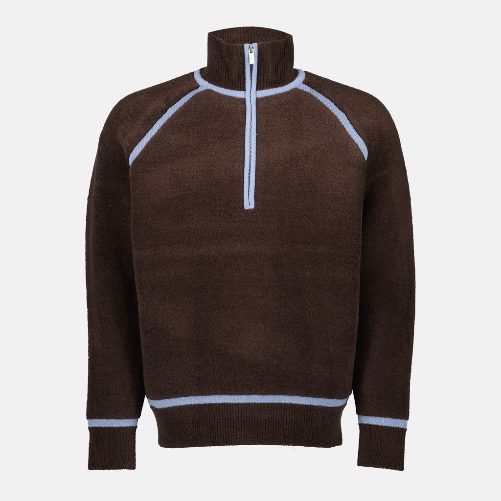 Image of the Drole De Monsieur Men's Truck Driver Sweater - Fall-Winter 2025 - Front View