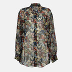 Imagen de la camisa estampada Goya de Khaite para Mujer - Temporada Primavera-Verano 2026 - Vista Frontal