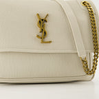 Handbags and shoulder bags Niki Leather Bag Saint Laurent White Femme