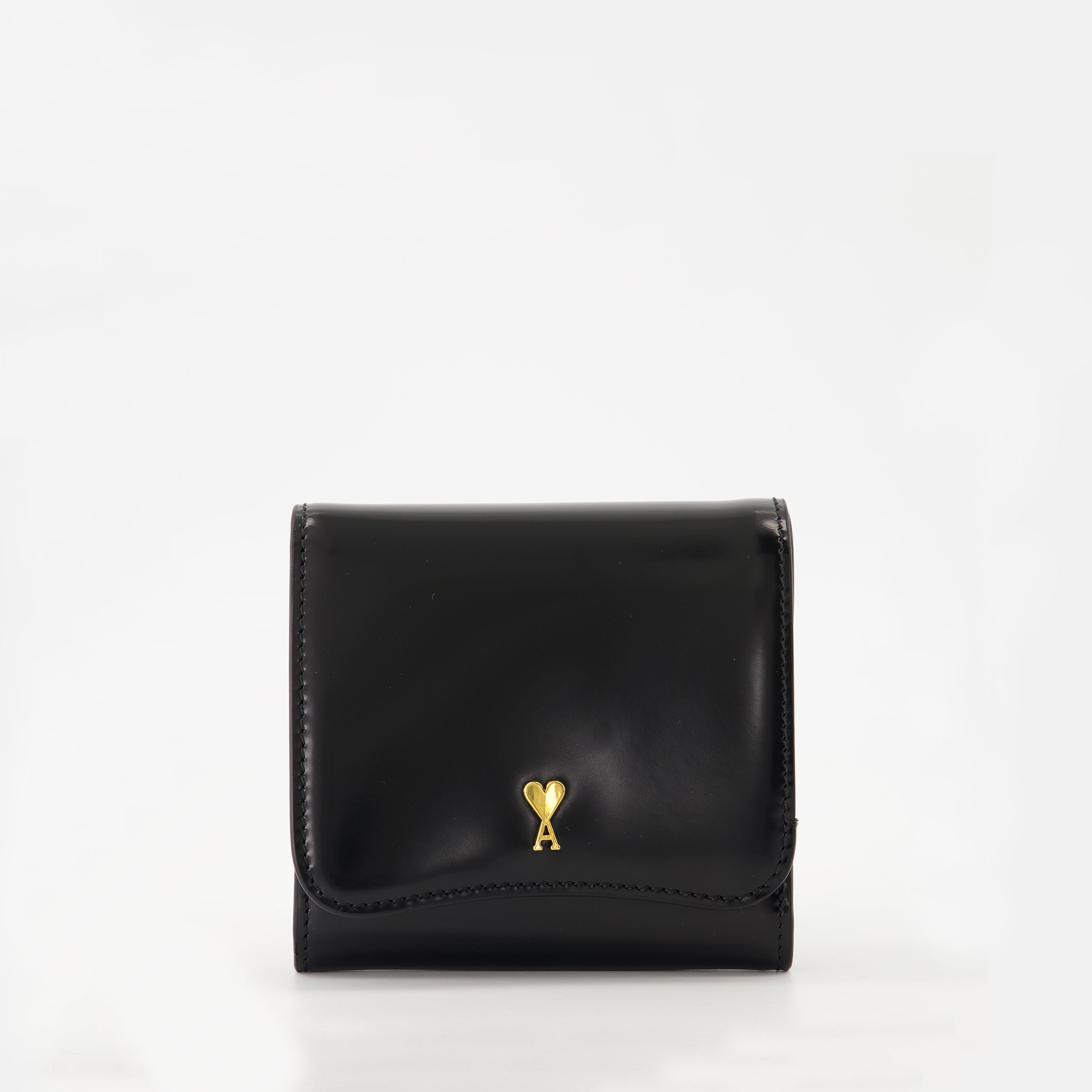 Image of the Ami PARIS brand Paris Paris Wallet for Unisex - Fall-Winter 2025 - Front View