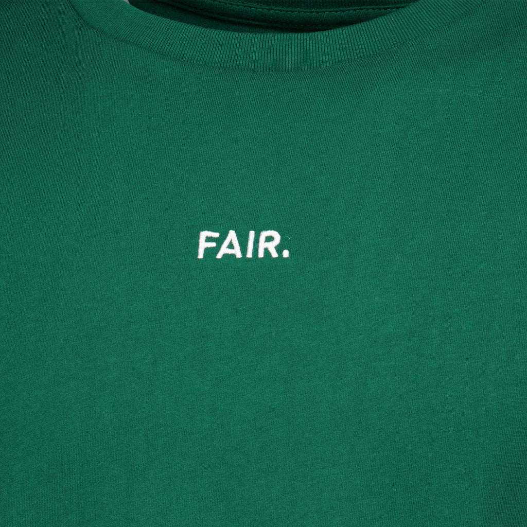 T-shirts Basic Grünes T-Shirt Fair Vert Homme