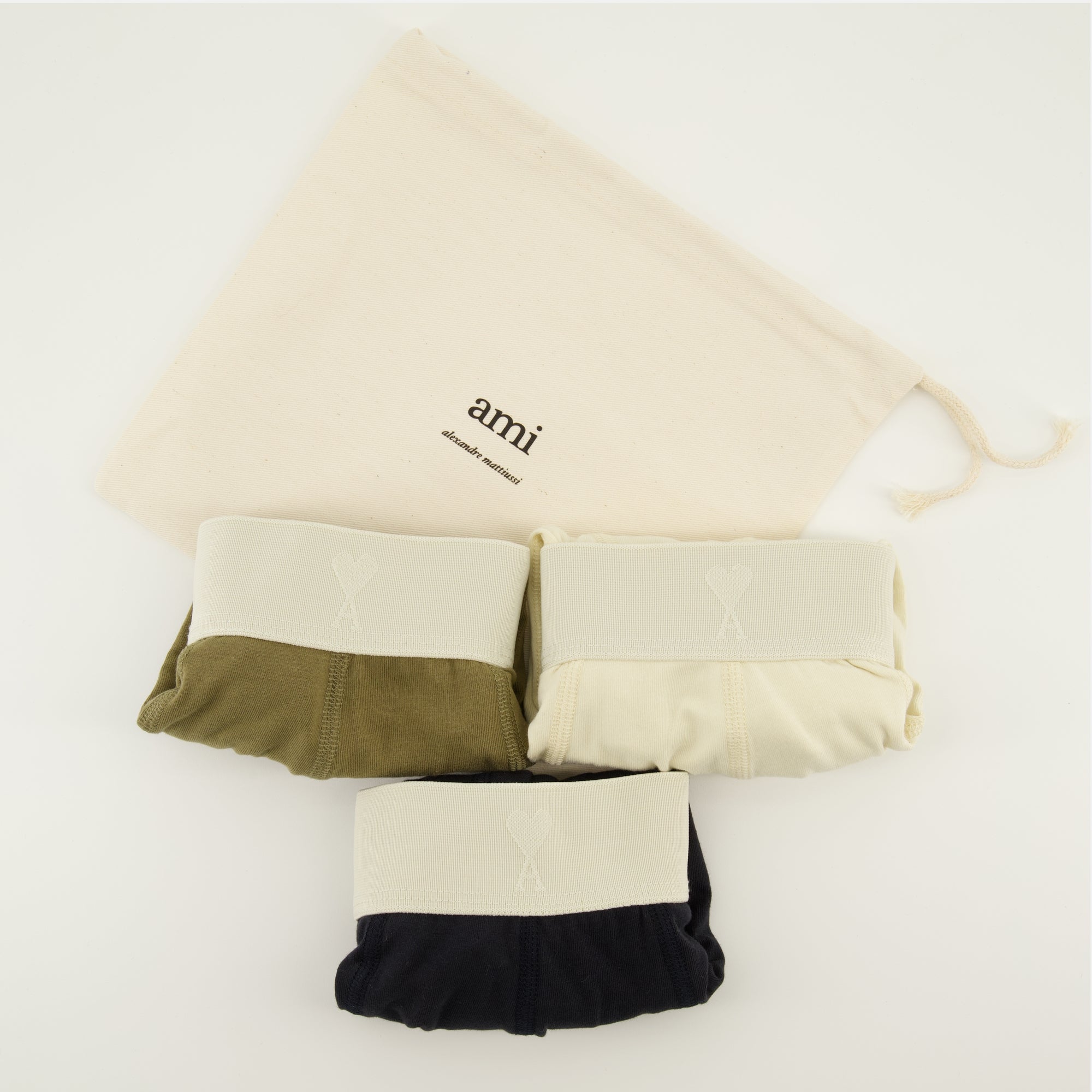 Sous-vêtements et homewear Lot de boxers Ami PARIS Beige Homme