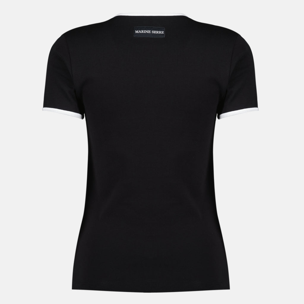T-shirts T-shirt Moon noir Marine Serre Noir Femme