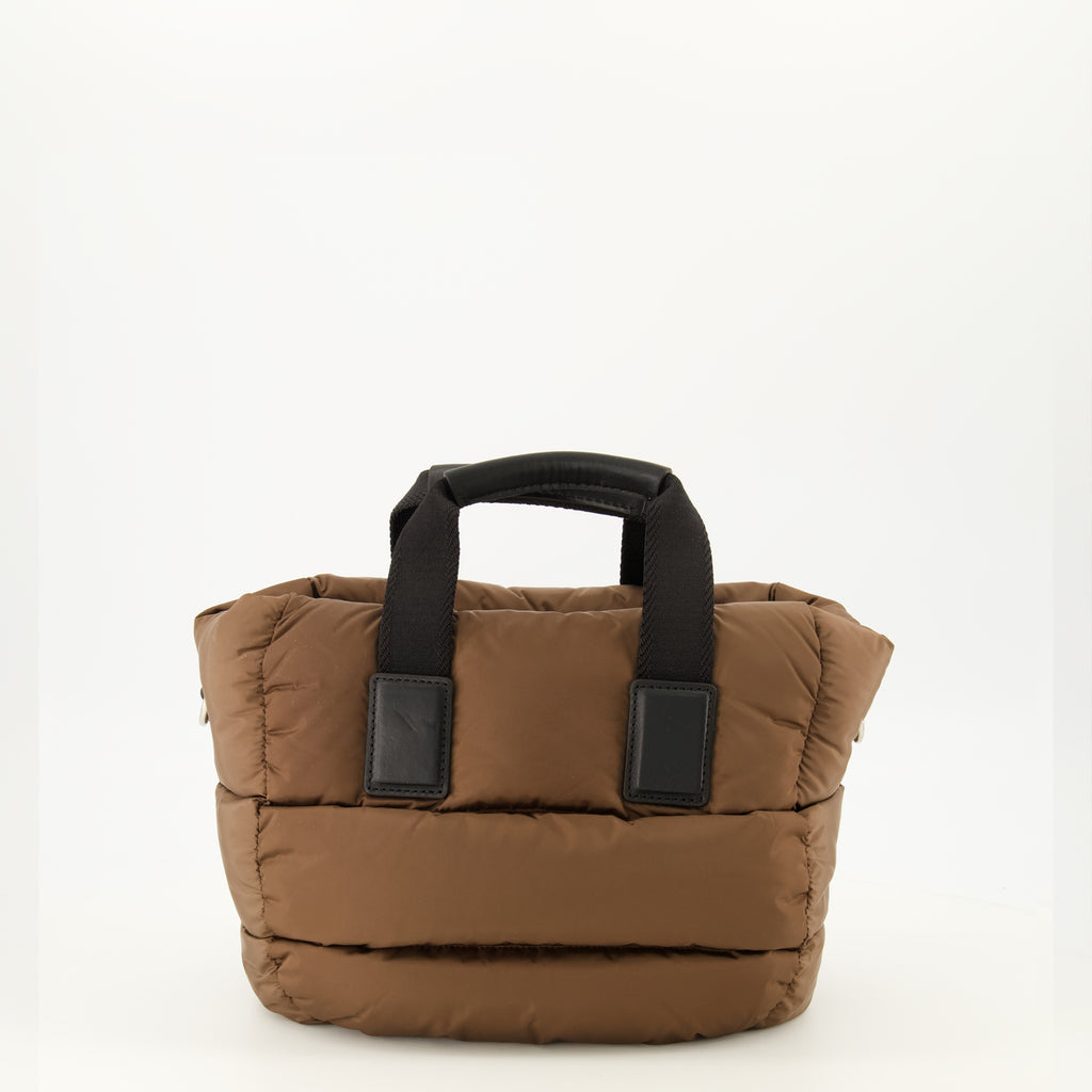 Sacs à main et épaule Mini cabas Caradoc en nylon marron Moncler Marron Femme