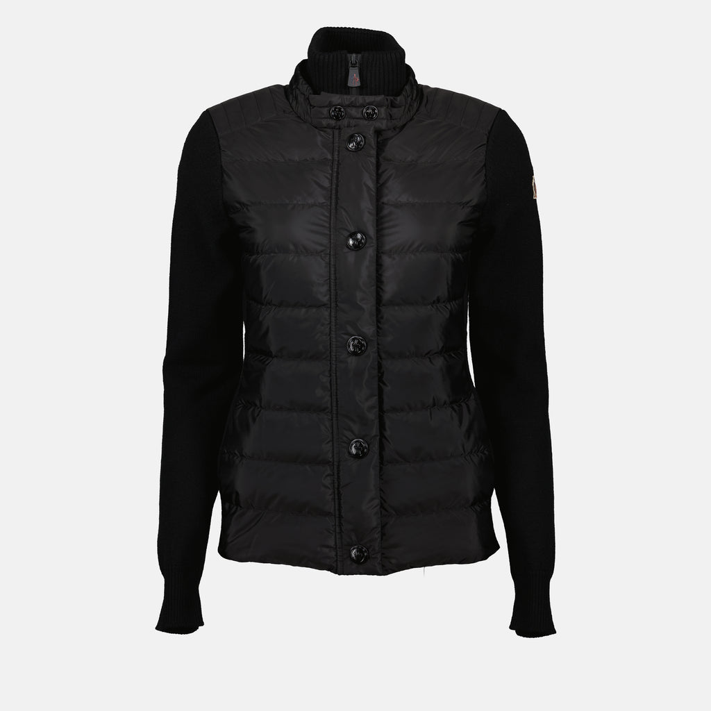 재킷 Veste bi-matière Moncler Grenoble 검은색 Femme