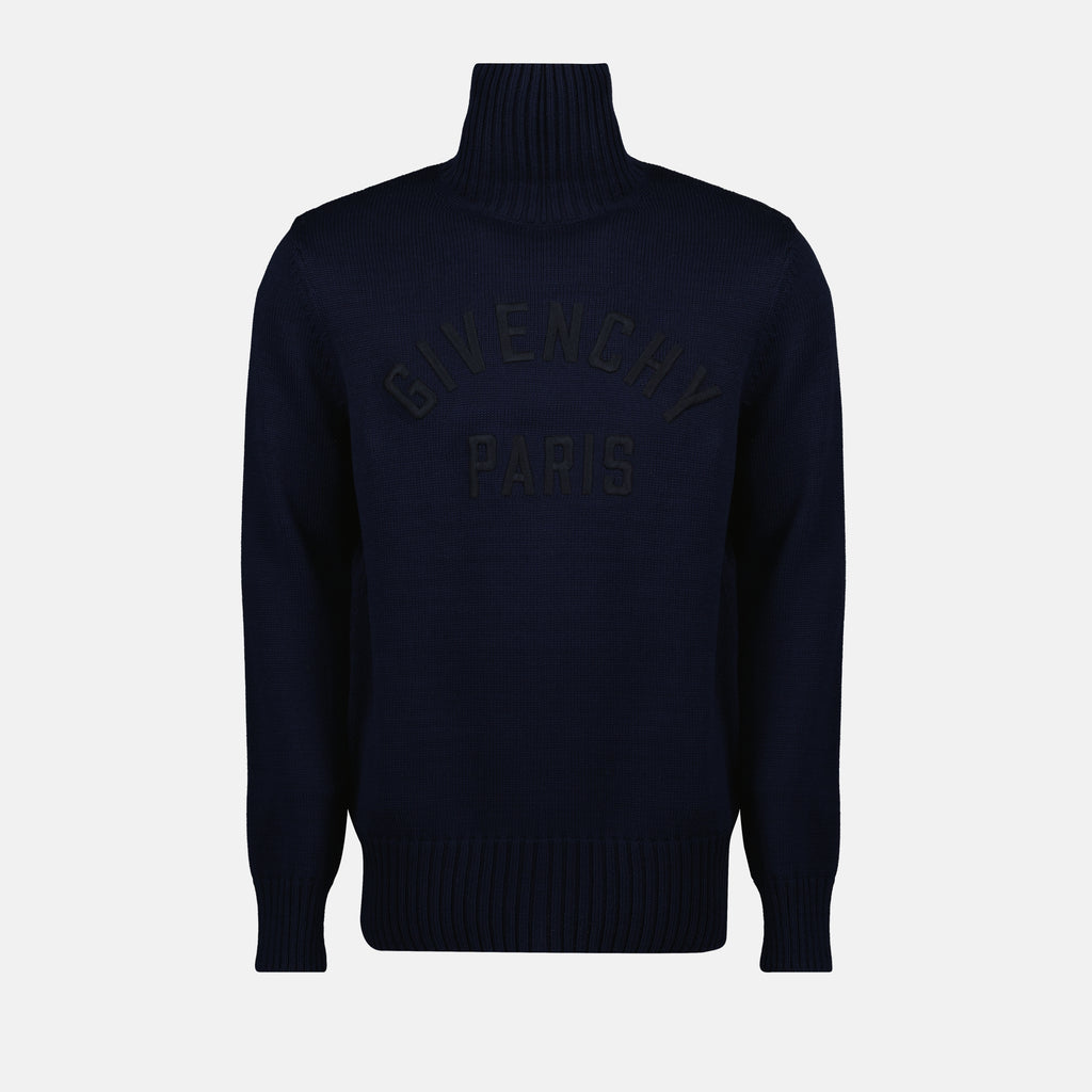 Immagine del maglione a collo alto da uomo Givenchy - Autunno-Inverno 2025 - Vista Frontale