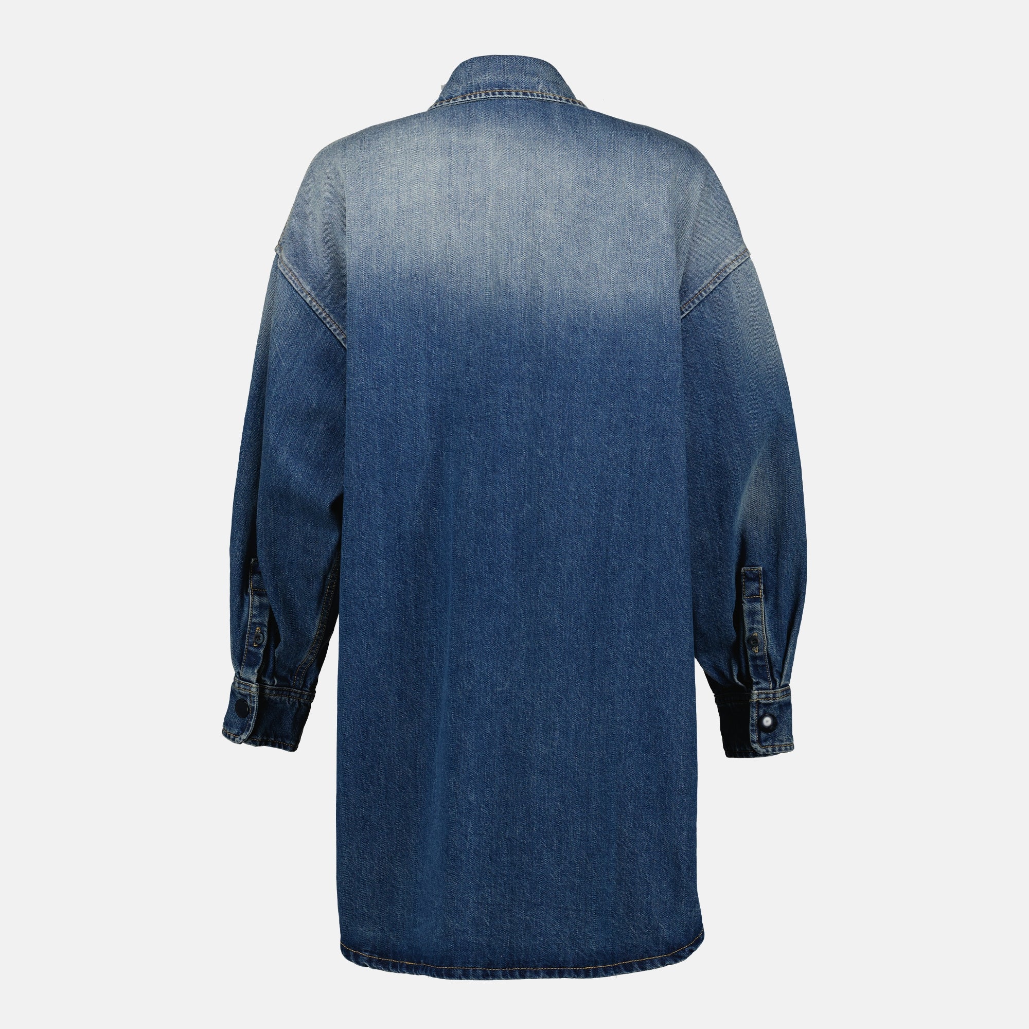 Chemises Denim Shirt Prada Bleu Femme